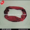 2015 fashion ladies downy red leopard print scarf